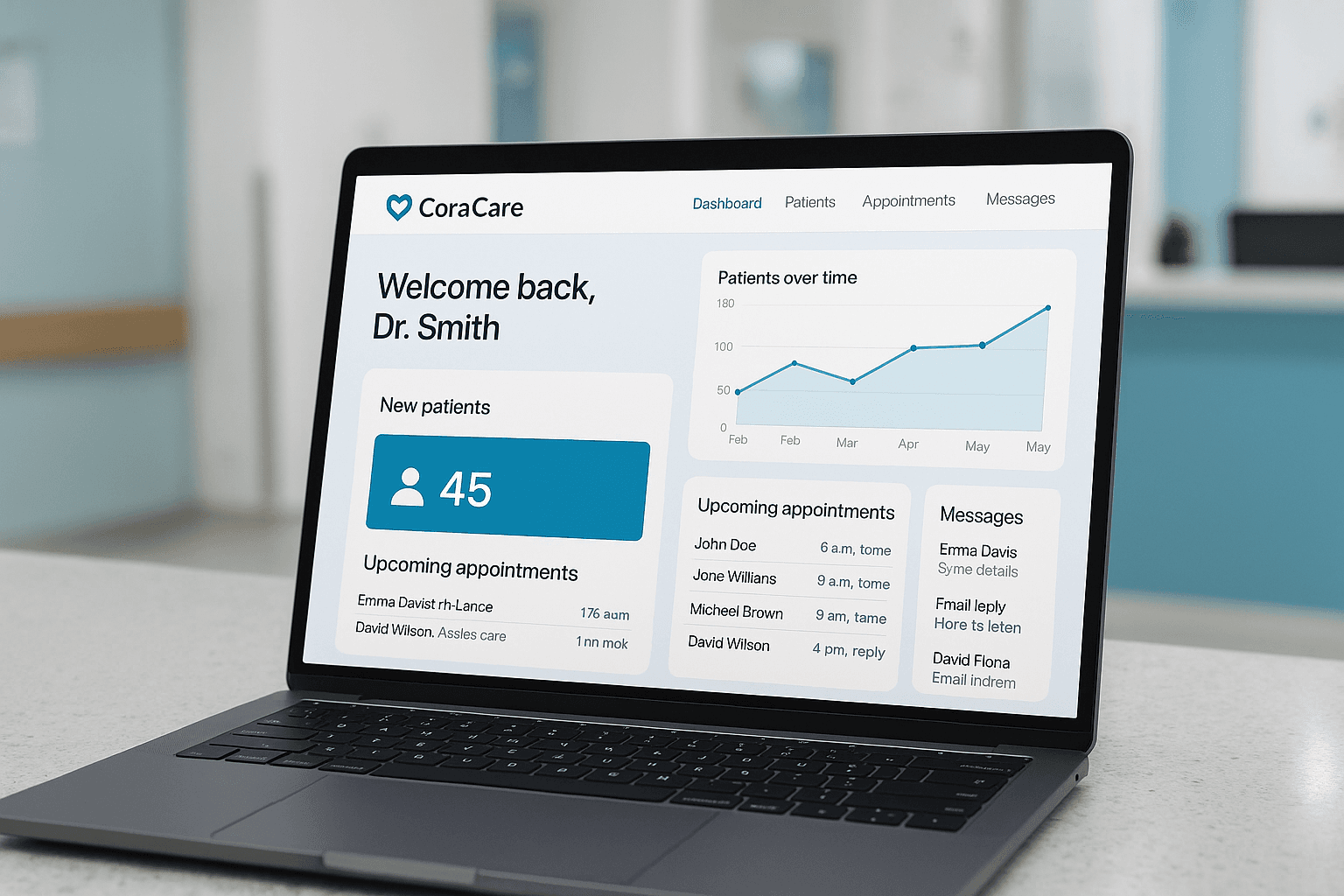 Coracare EMR system