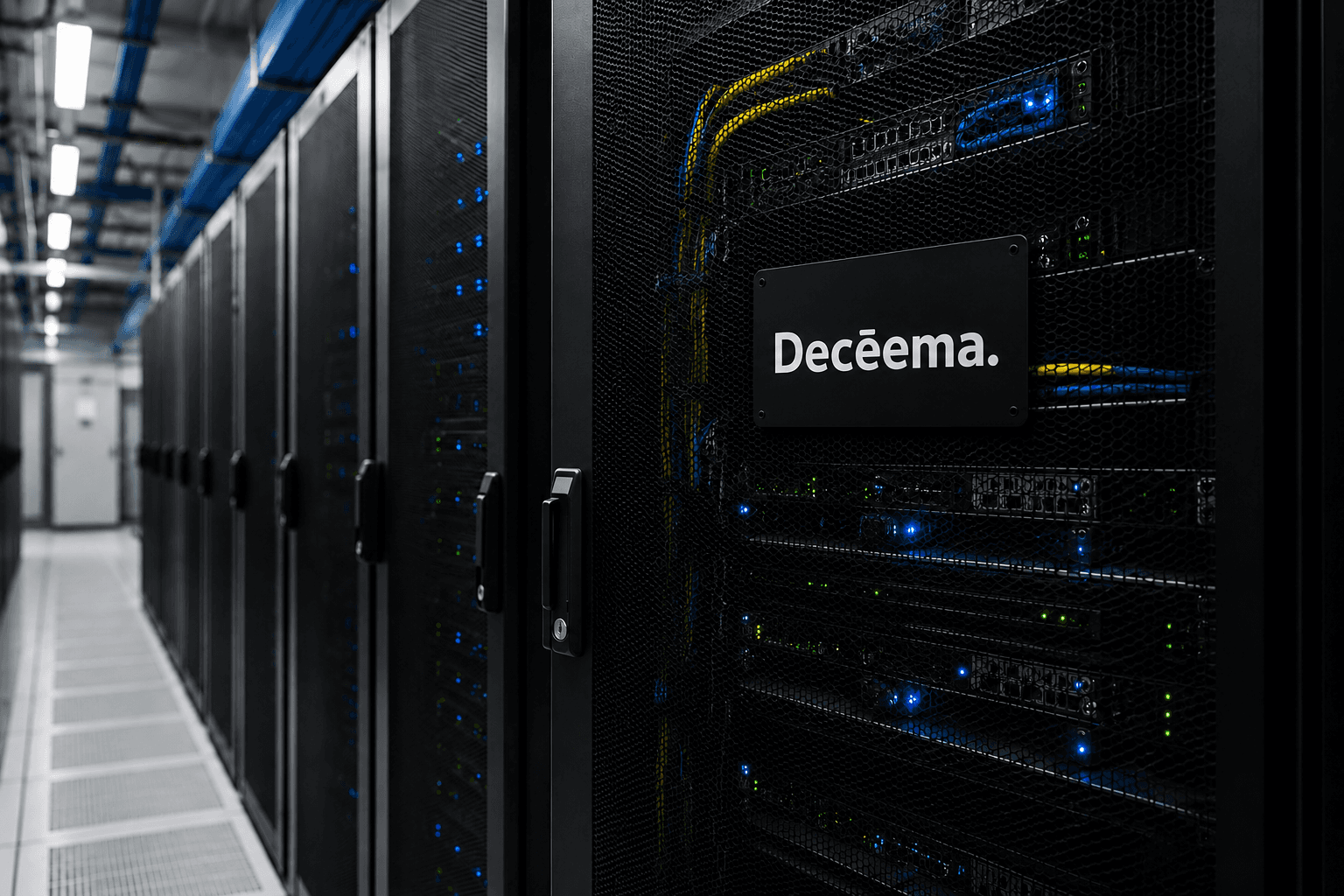 DecEema cloud infrastructure network diagram